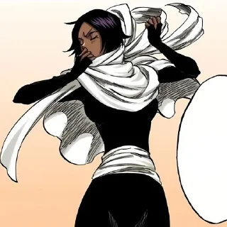 🌟 emoji Yoruichi Shihoin Telegram sticker 2 of 50