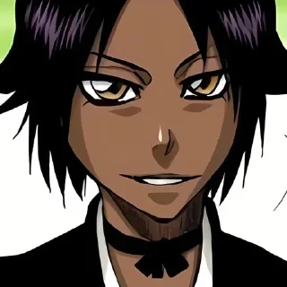 🌟 emoji Yoruichi Shihoin Telegram sticker 1 of 50