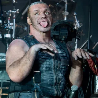 😛 emoji Lindemann Till Telegram sticker 12 of 52
