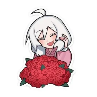 🥰 emoji Оля: Зайчик | @Lerkin1 Telegram sticker 7 of 33