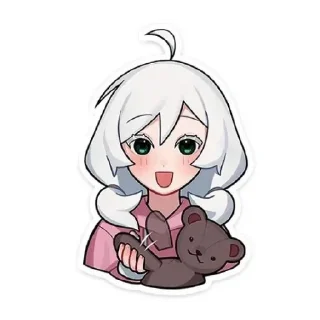 😃 emoji Оля: Зайчик | @Lerkin1 Telegram sticker 22 of 33