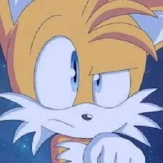 🤨 emoji Tails the fox Telegram sticker 20 of 120