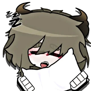 😴 emoji рожки, да ножки. << @brawlstars_mommy Telegram sticker 8 of 75