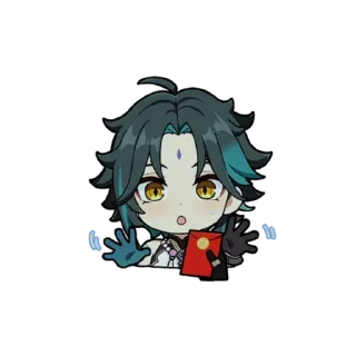 😧 emoji 𝖃𝖎𝖆𝖔 Telegram sticker 13 of 13