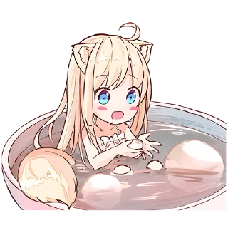 💦 emoji Некомия 5 @Nyasticks Telegram sticker 12 of 33