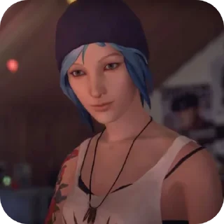 🙂 emoji Chloe Price • @Earth928B Telegram sticker 21 of 50