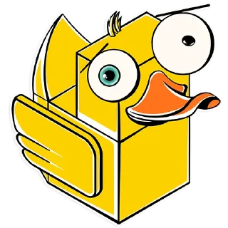 🐥 emoji Yellow Stickers Telegram sticker 7 of 58
