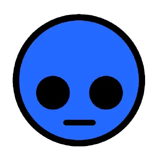 😐 emoji Значки бравл старс (ibis paint) Telegram sticker 7 of 17