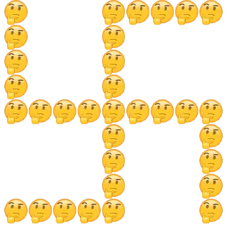 🇩🇪 emoji Thinking Face Telegram sticker 18 of 30