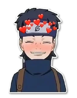 Sticker from Shisui Uchiha by @anime_stickerr