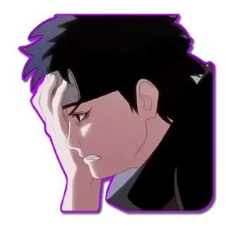 ❤️ emoji Shisui Uchiha by @anime_stickerr Telegram sticker 8 of 28