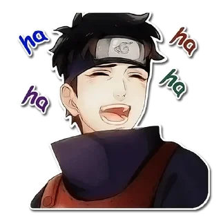 Sticker from Shisui Uchiha by @anime_stickerr