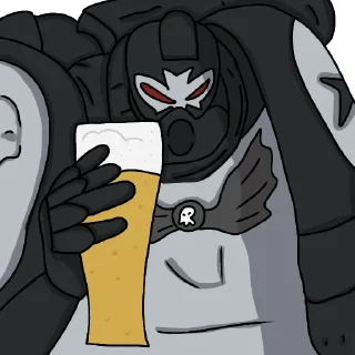 Sticker from Чёрные храмовники