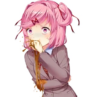 🤢 emoji нацуки от @tofu_nn Telegram sticker 8 of 120