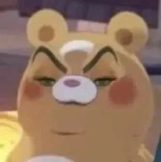 🐻 emoji Гейшин инфаркт Telegram sticker 16 of 39