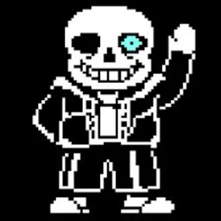 Sticker from undertale @StickMaker_robot