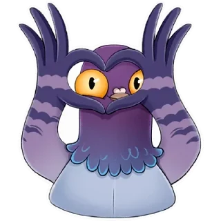 ❤️ emoji Голубь Telegram sticker 16 of 26