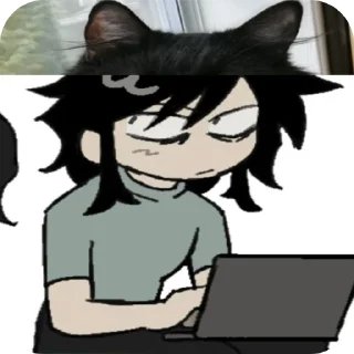🐱 emoji Married in red Telegram sticker 5 of 43