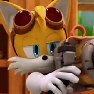 🔫 emoji Tails Boom. Telegram sticker 18 of 40