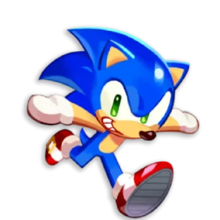Sticker from Sonic and Tails Cookie!