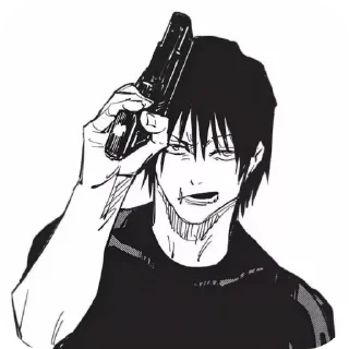 👄 emoji Toji Telegram sticker 12 of 114