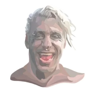😆 emoji Rammstein Telegram sticker 14 of 33