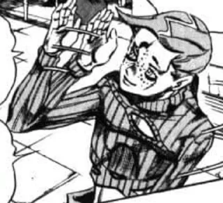 Sticker from Doppio manga