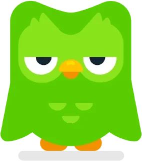 😒 emoji Duolingo Telegram sticker 10 of 83