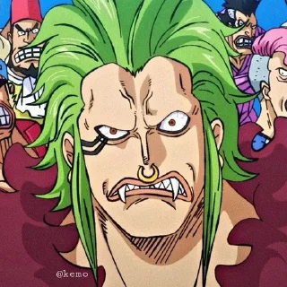 💚 emoji Фанатик Луффи Telegram sticker 20 of 31