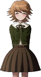 ☺️ emoji ~ chihiro fujisaki by @wanna_s_l_e_e_p ~ Telegram sticker 16 of 120
