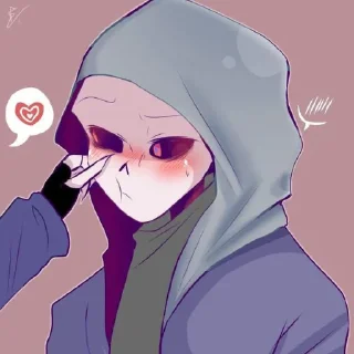 Sticker from Sans by @stikeru7777