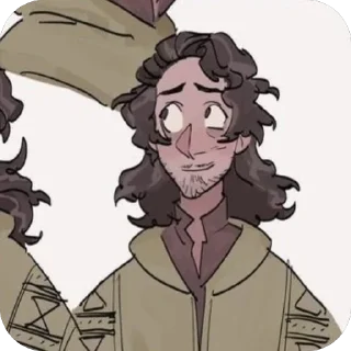 🫥 emoji Бруно. Telegram sticker 20 of 35