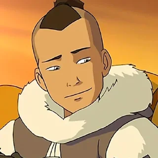 😳 emoji @TVstickers Avatar the Last Airbender Telegram sticker 10 of 113