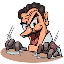 😃 emoji Professor Fate Telegram sticker 23 of 30