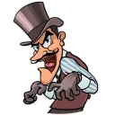 😁 emoji Professor Fate Telegram sticker 21 of 30
