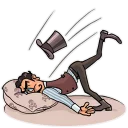 😟 emoji Professor Fate Telegram sticker 19 of 30