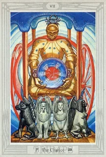 ♾ emoji Thoth Tarot of Aleister Crowley (Таро Тота) Telegram sticker 8 of 79