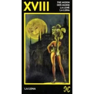 🌕 emoji Таро Манара — Tarot Manara by rum_cu Telegram sticker 19 of 78