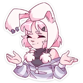 🤷‍♀ emoji Софи без надписей @TgSticker Telegram sticker 20 of 49