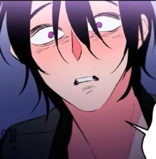 Sticker from Чхэ Ю Ри. Manhwa icon.