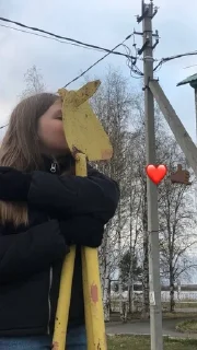 Sticker from Ландыши забрались в камыши🥴