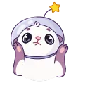 🤷‍♂️ emoji Космическая выдра - @TgSticker Telegram sticker 19 of 24
