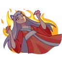 👿 emoji Kitsune Telegram sticker 11 of 30