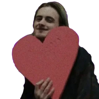 ❤️ emoji КИРЮША БЛЕДНЫЙ Telegram sticker 9 of 20