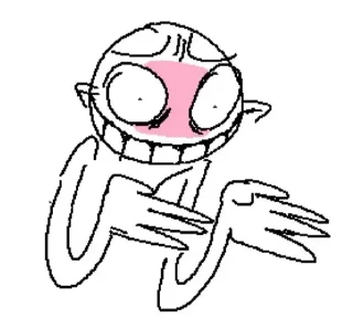 Sticker from silly reaction images