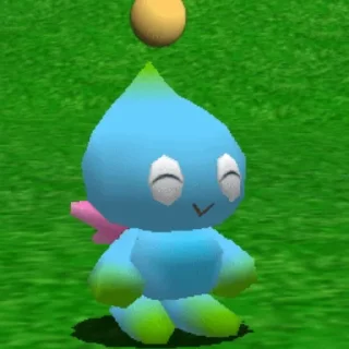 😊 emoji Chao by (@sonic_the_hednehog) Telegram sticker 11 of 89