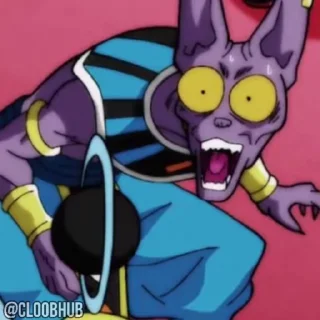 🤯 emoji @CLOOBHUB ⌥ DRAGON BALL ДРАГОН БОЛЛ СТИКЕРЫ ТГ Telegram sticker 17 of 30