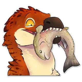 🐟 emoji Xane Feather Telegram sticker 21 of 114
