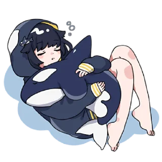 😴 emoji Морской клуб @nyasticks Telegram sticker 4 of 41