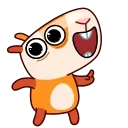 🖕 emoji Мистер Морской свин @TgSticker Telegram sticker 17 of 20